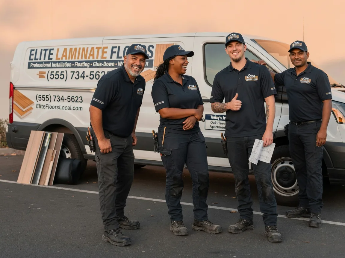 Laminate flooring installation company in Fort Lee, VA